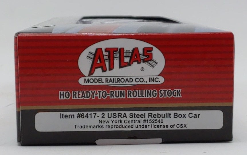 Atlas 6417-2 HO New York Central USRA Steel Boxcar #152540