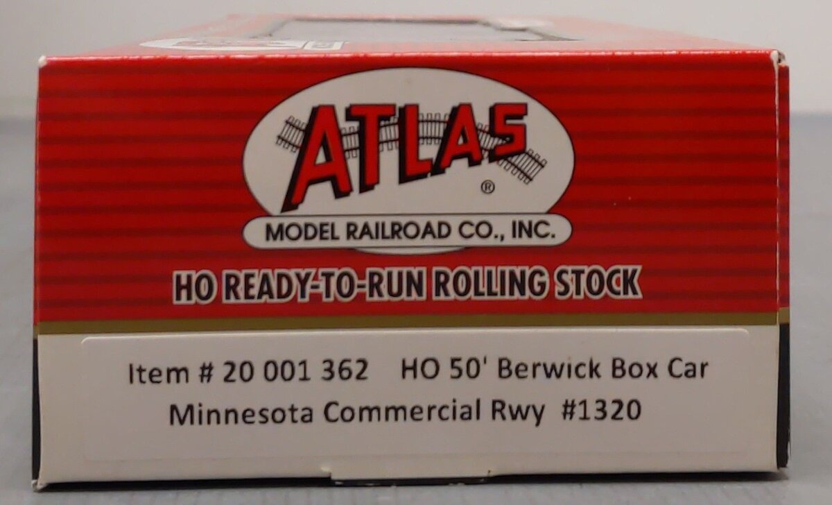 Atlas 20001362 HO Minnesota Commercial Railway 50' Berwick Boxcar #1320