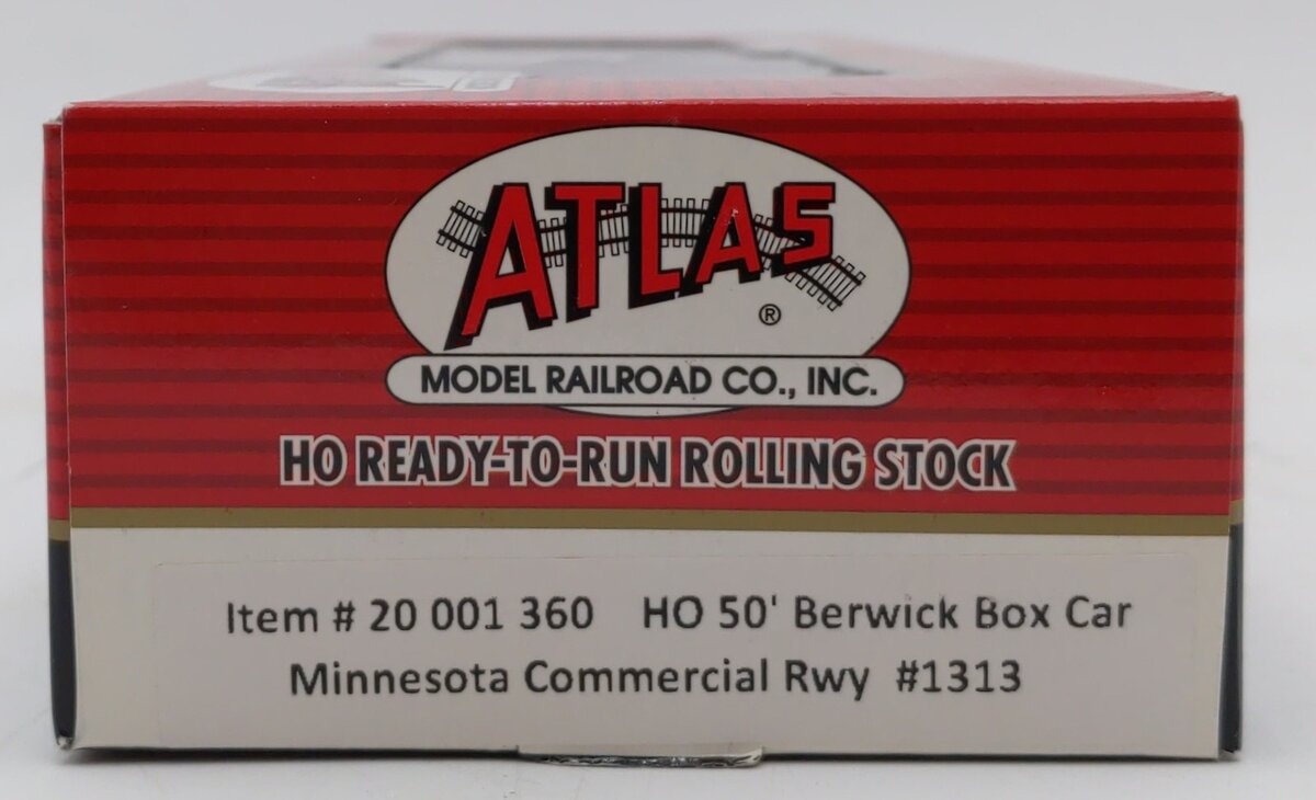Atlas 20001360 HO Minnesota Commercial Railway 50' Berwick Boxcar #1313