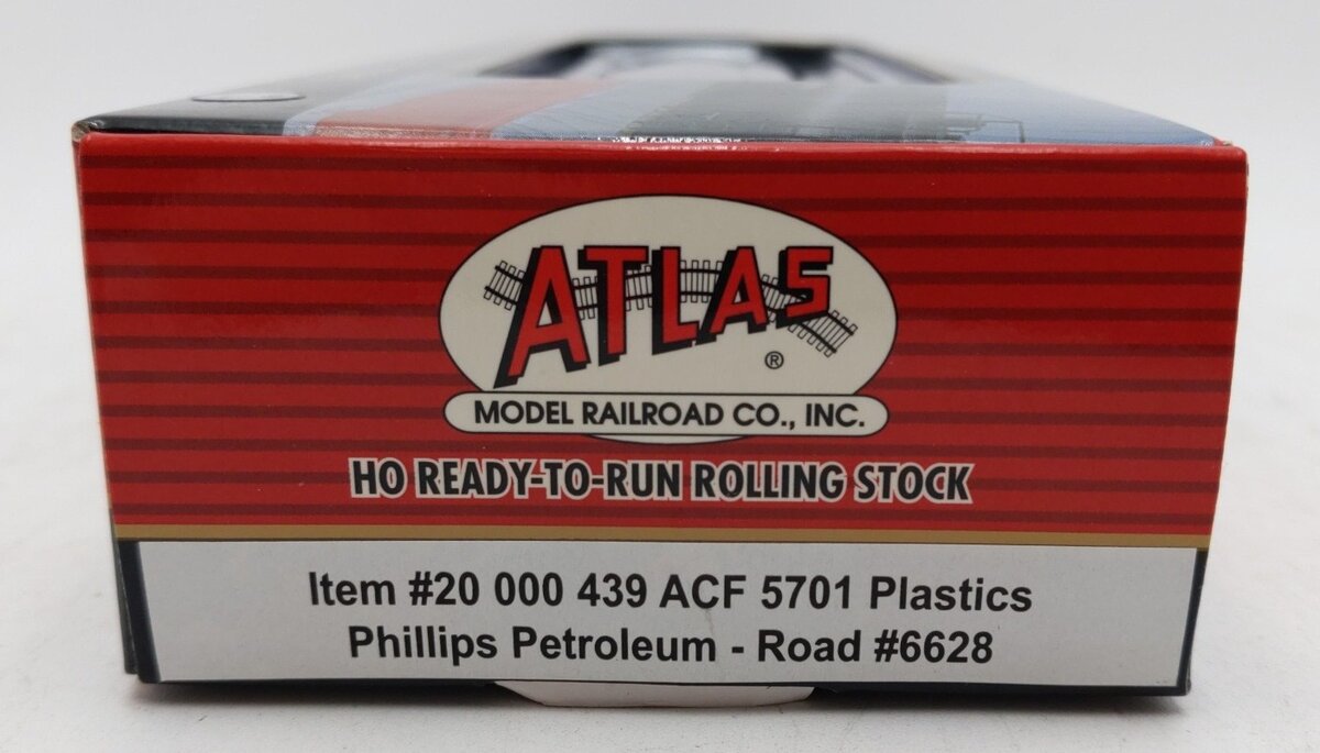 Atlas 20000439 HO Scale Phillips ACF Plastics 5701 Hopper Car #6628