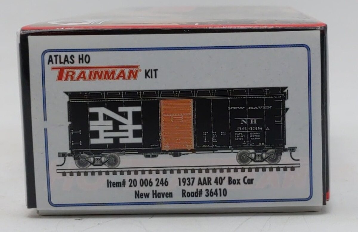 Atlas 20006246 HO New Haven TMAN 1937 AAR 40' Boxcar Kit #36410