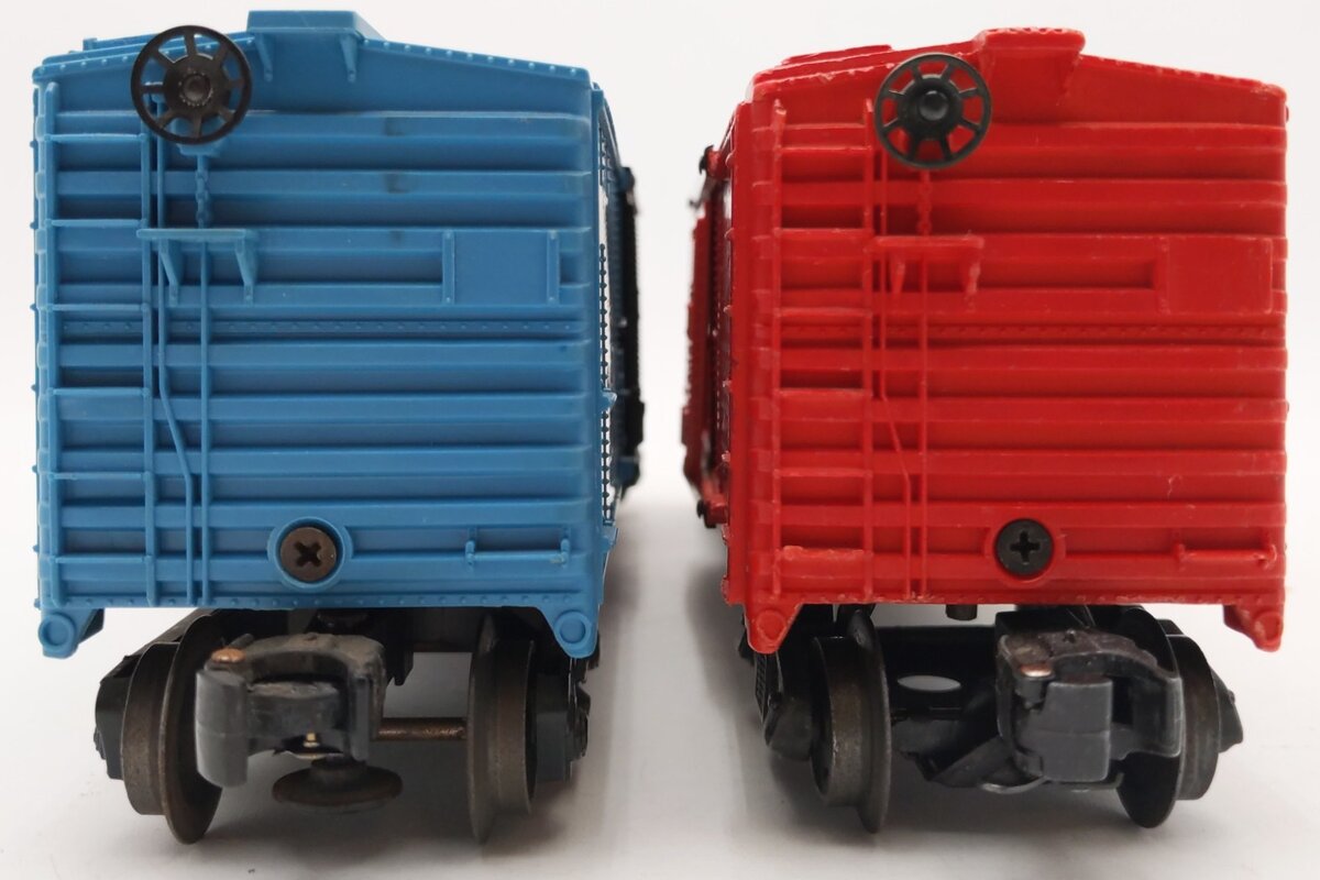 Lionel & 6464-475 Vintage O Minneapolis & St Louis/Boston & Maine Box Cars(2) VG