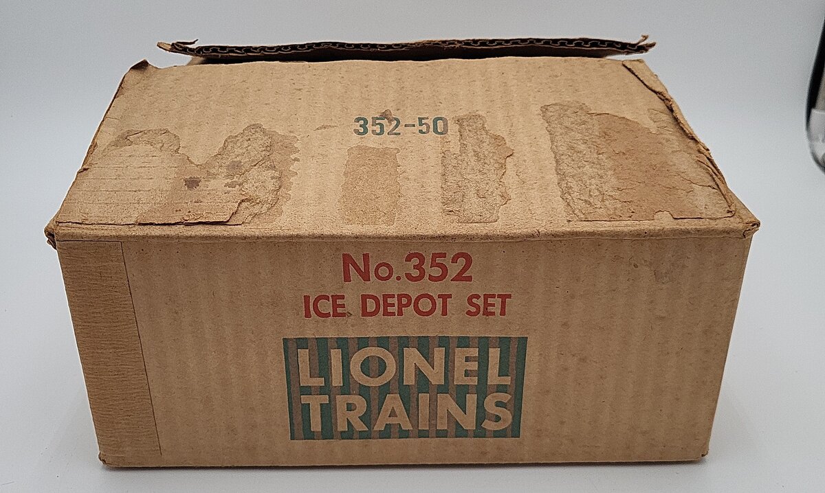 Lionel 352 Vintage O Operating Icing Station VG/Box