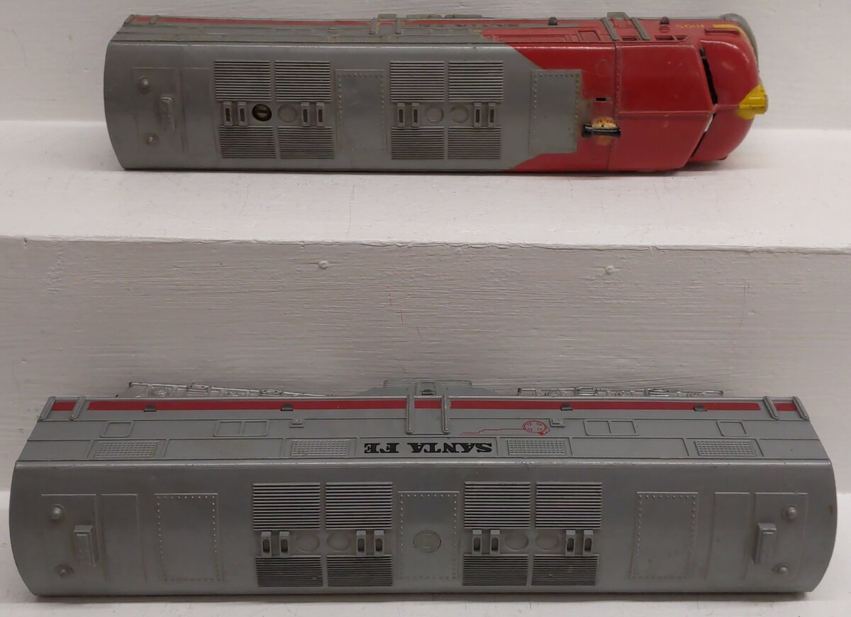 Marx 1095 Vintage O Santa Fe AB Diesel Locomotives