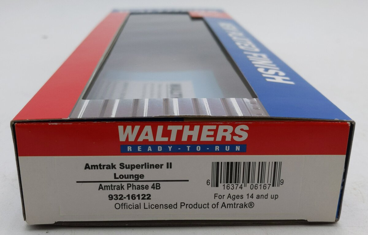 Walthers 932-16122 HO Scale Amtrak Super Liner II Phase IIIIB Lounge Car LN/Box
