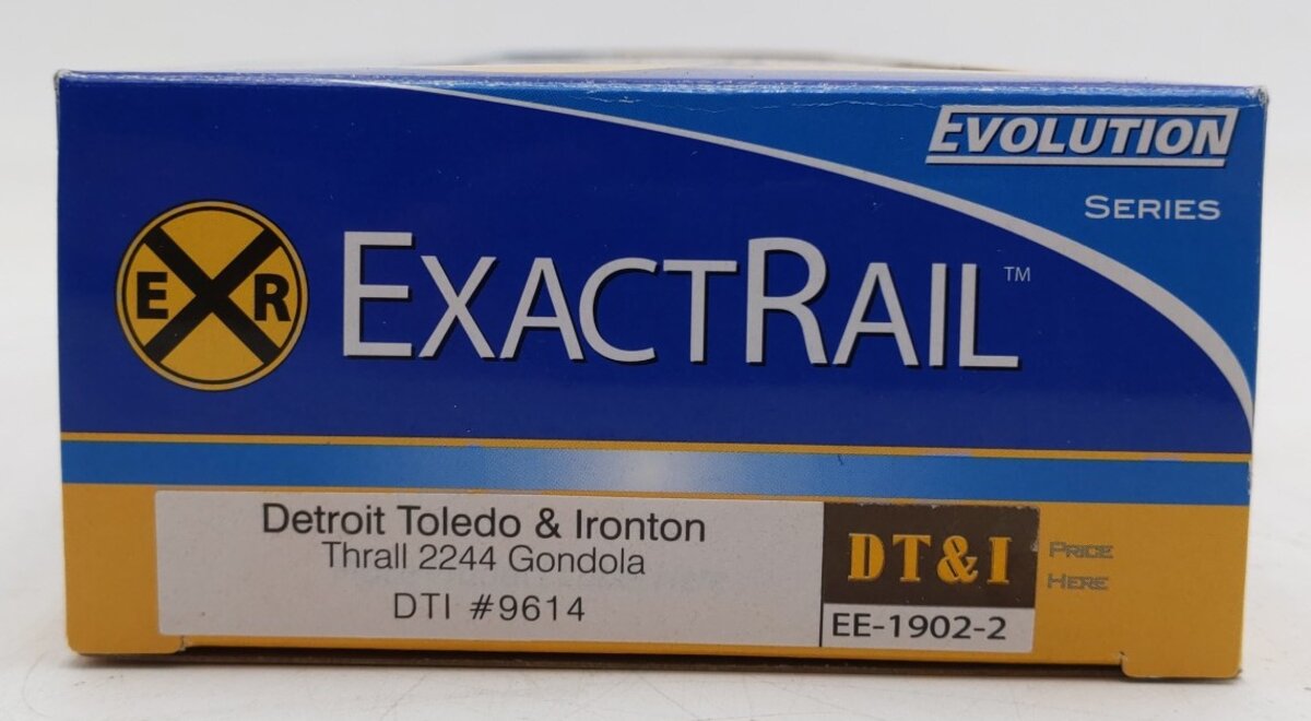 ExactRail EE-1902-2 HO Scale DT&I Thrall 2244 Gondola #9614 LN/Box