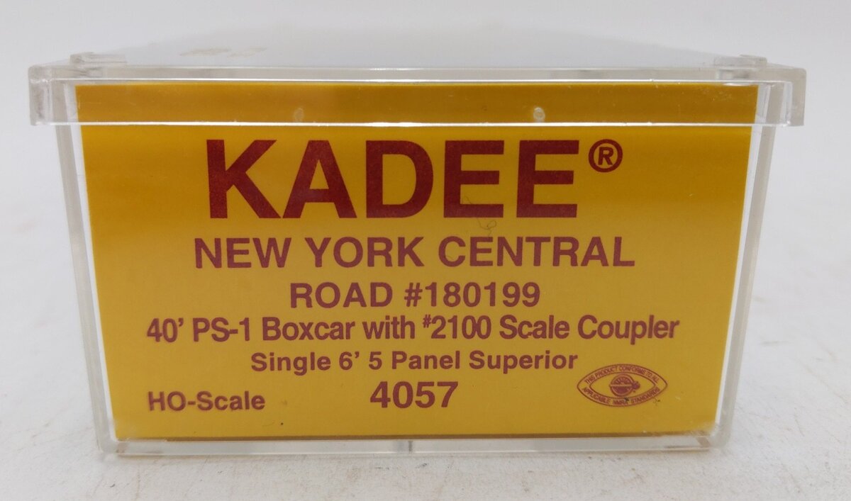 Kadee 4057 HO New York Central 40' PS-1 Boxcar #180199