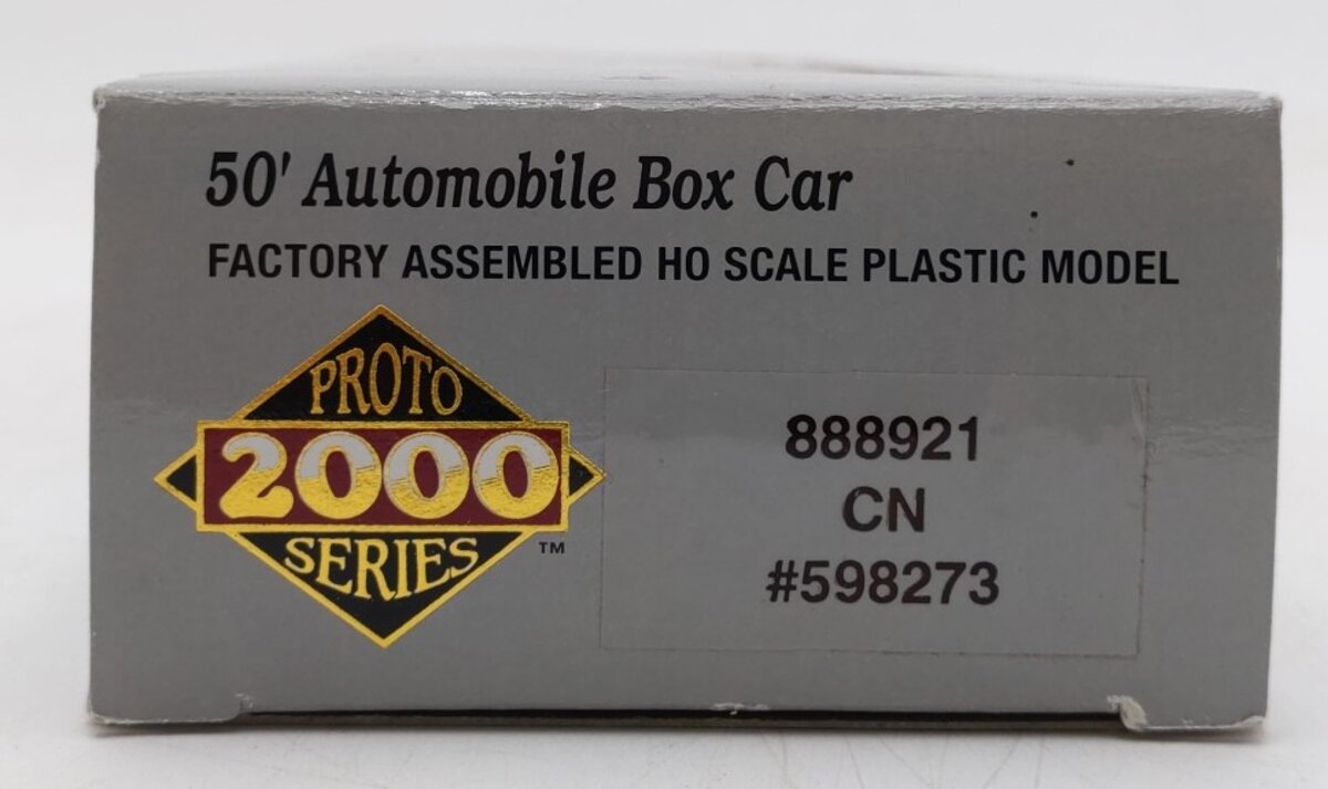 Proto 2000 888921 HO Scale Canadian National 50' Automobile Box Car #598273 LN/Box