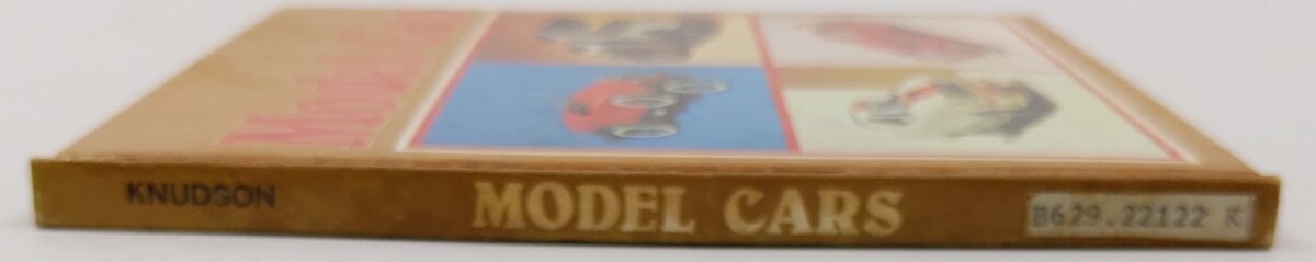 Model Cars Hardcover Book By Richard L. Knudson VG