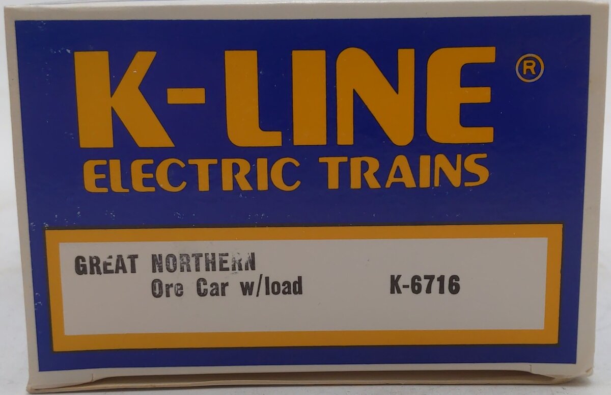 K-Line K6716 Great Northern Ore Car LN/Box