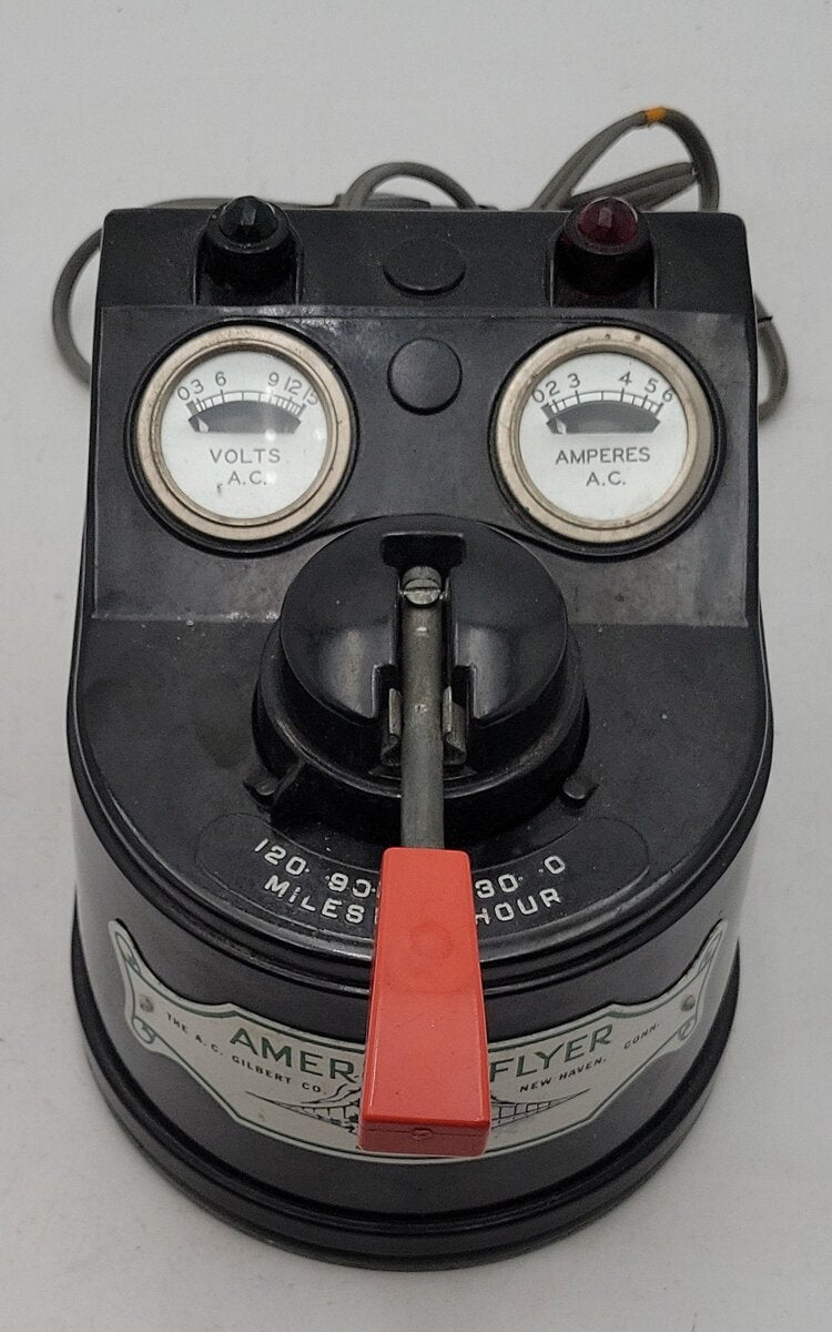 American Flyer 30B Vintage S 300 Watt Transformer - Runs 2 Trains VG