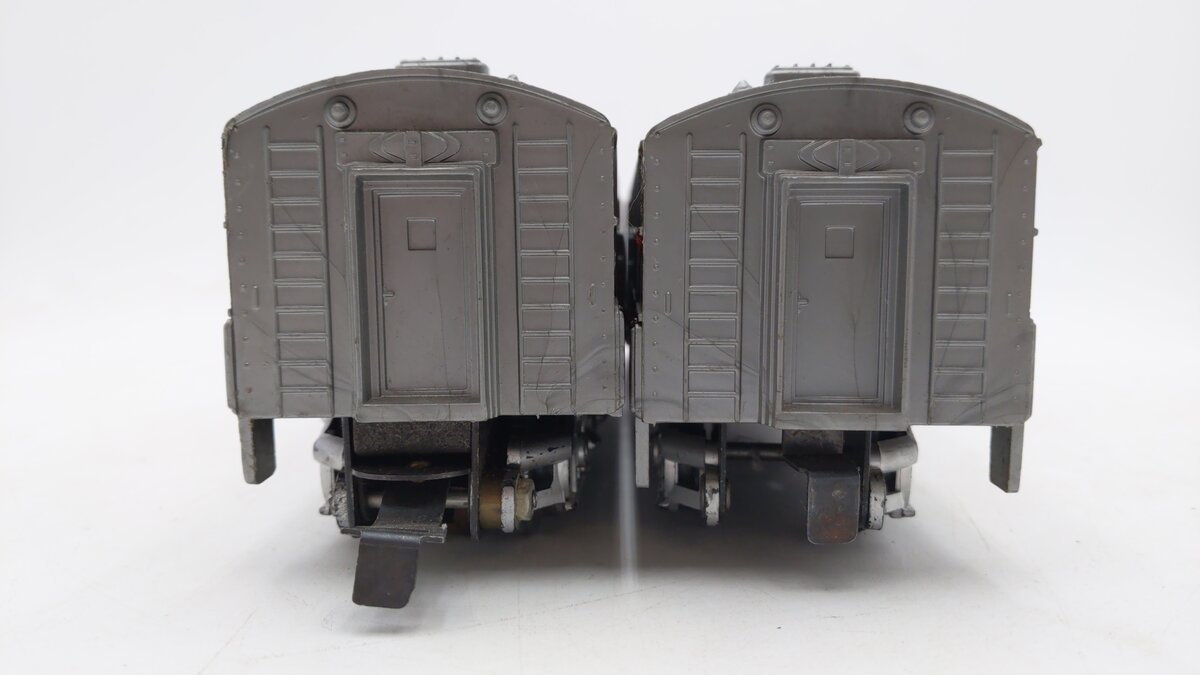 Marx 1095 Vintage O Santa Fe AA Diesel Locomotives VG