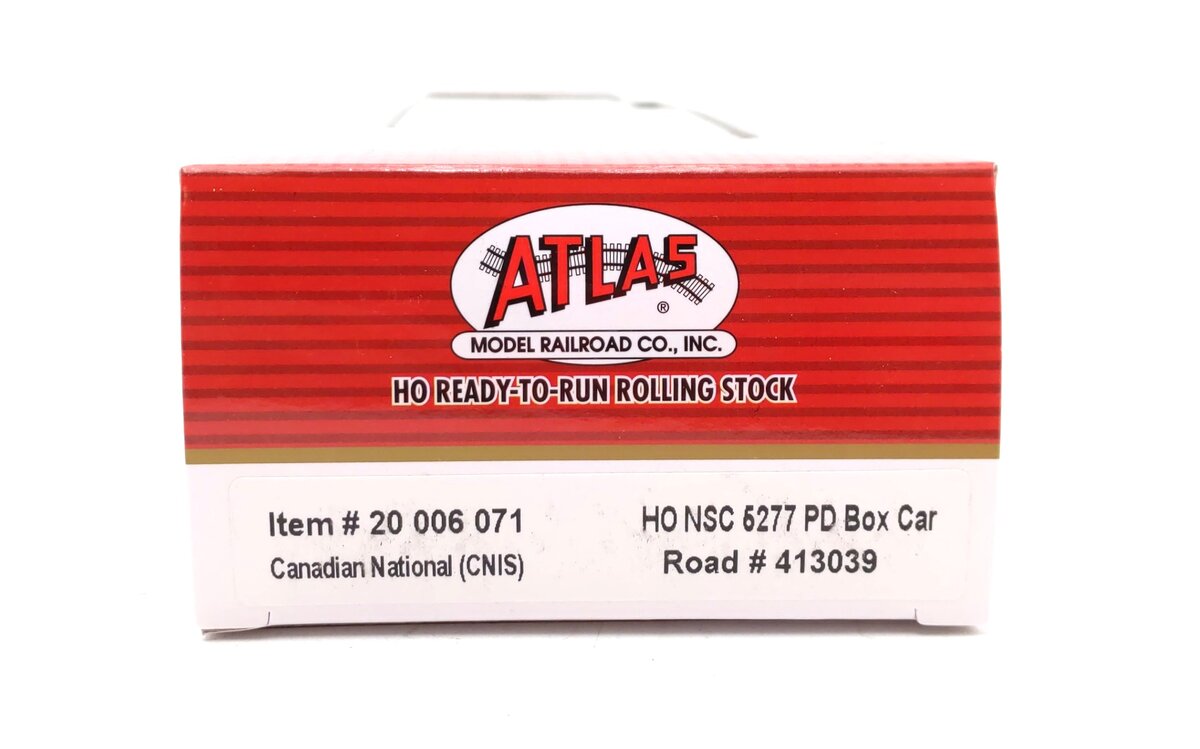 Atlas 20006071 HO Canadian National CNIS NCS 5277 Plug Door Boxcar #413039
