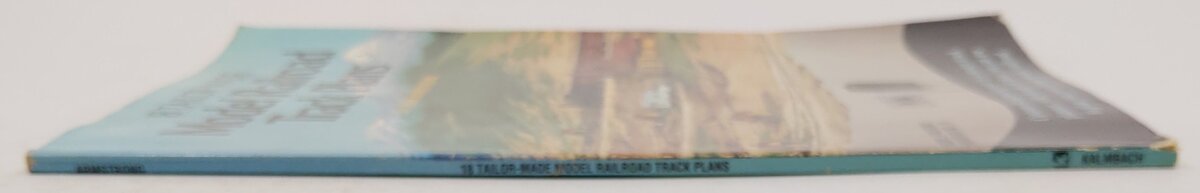 18 Tailor-Made Model Railroad Track Plans Paperback Book By John Armstrong VG