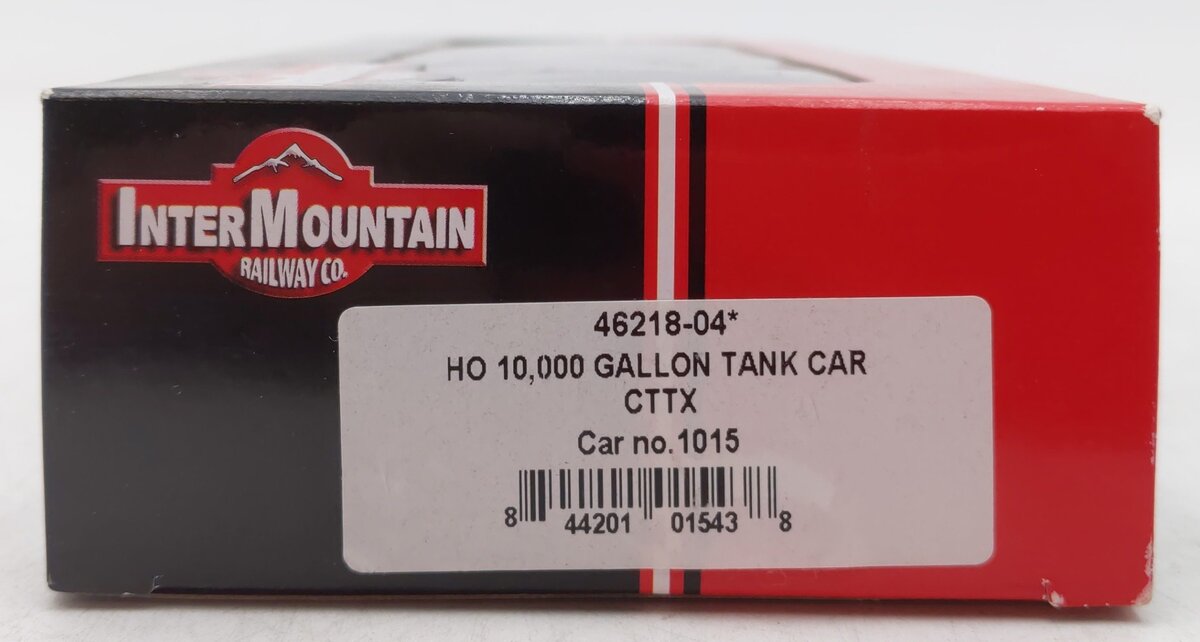 InterMountain 46218-04 HO Scale CTTX 10K Gallon Tank Car #1015 LN/Box