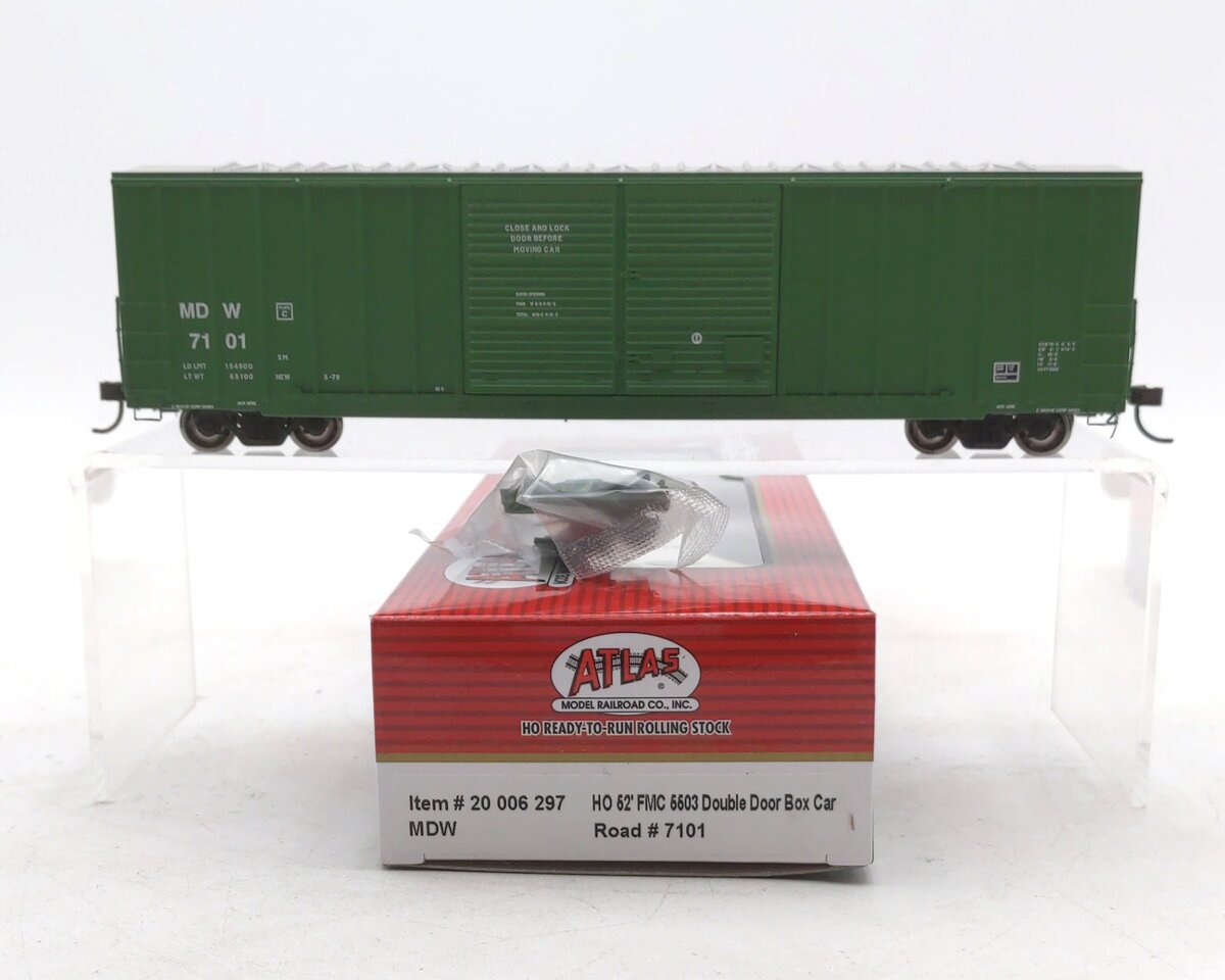 Atlas 20006297 HO Minnesota Dakota & Western FMC 5503 Double Door Boxcar #7101
