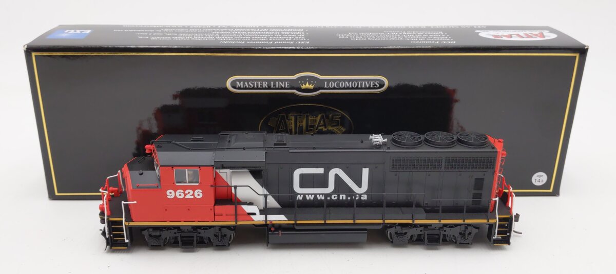 Atlas 10002727 HO Canadian National GP40-2W Diesel Engine #9629 w