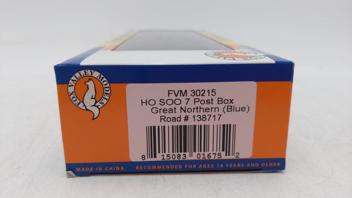 Fox Valley Models 30215 HO Great Northern Boxcar #138717