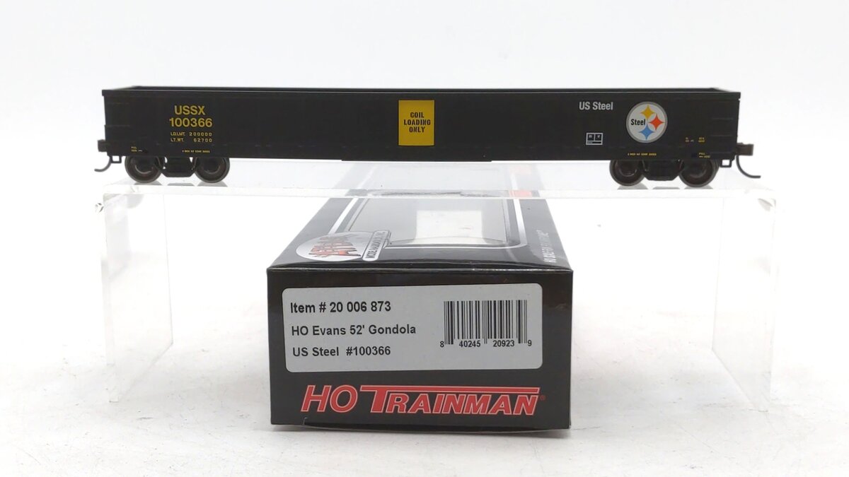 Atlas 20006873 HO Scale US Steel Evans 52' Gondola #100366
