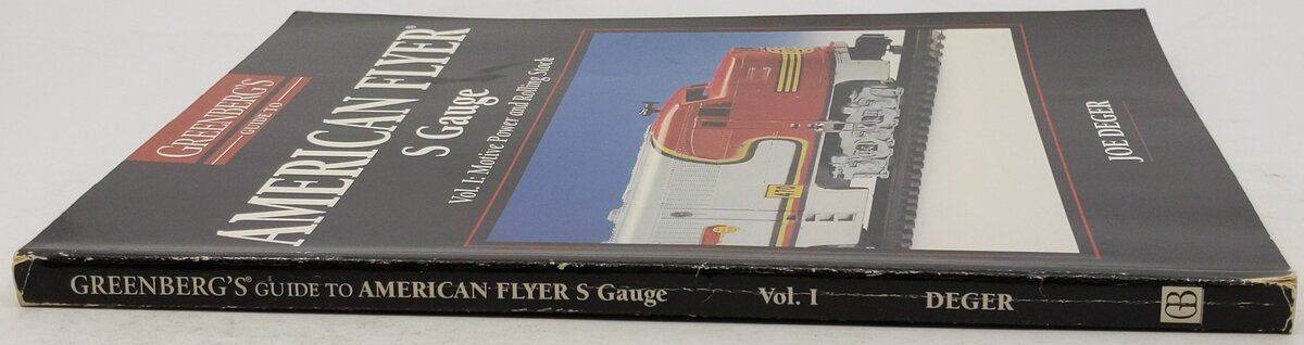 American Flyer S Gauge Vol.1 Paperback Book By Joe Deger VG