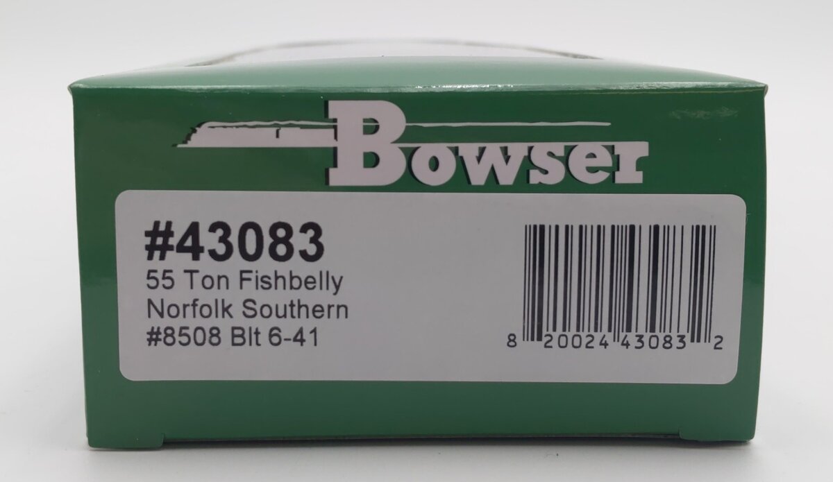 Bowser 43083 HO Norfolk Southern 55 Ton Fishbelly Hopper Car #8508 NIB