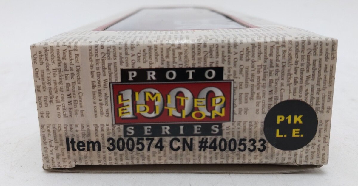 Proto 1000 300574 HO Scale Canadian National Newsprint Boxcar #400533 LN/Box
