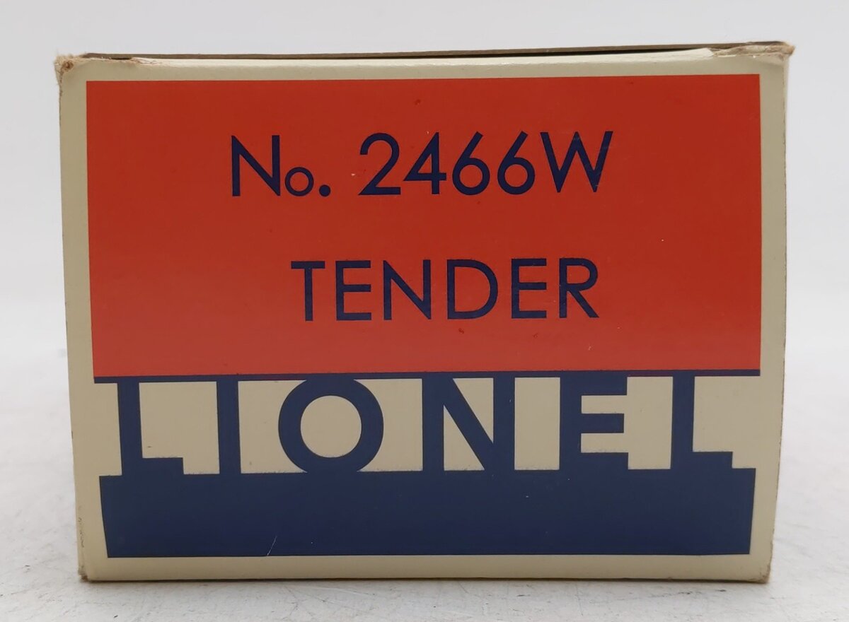 Lionel 2466WX Vintage O Lionel Lines Whistling Tender VG/Box