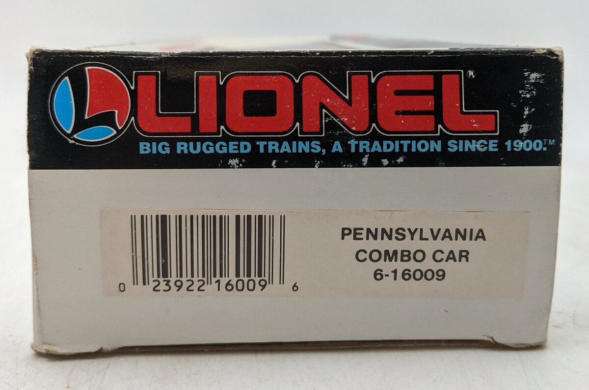 Lionel 6-16009 O Gauge Pennsylvania Tuscan Combine Car #16009 EX/Box
