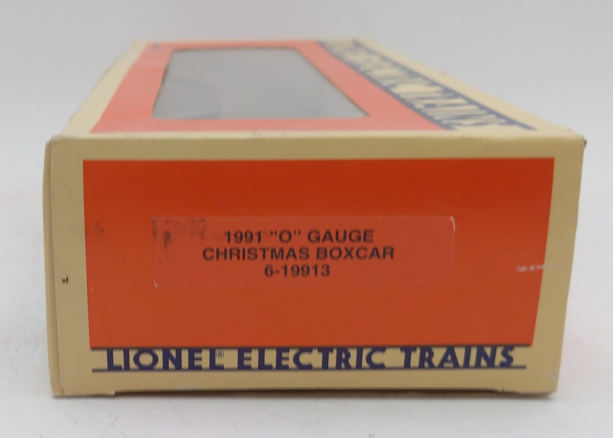 Lionel 6-19913 O Gauge Christmas 1991 Boxcar EX/Box