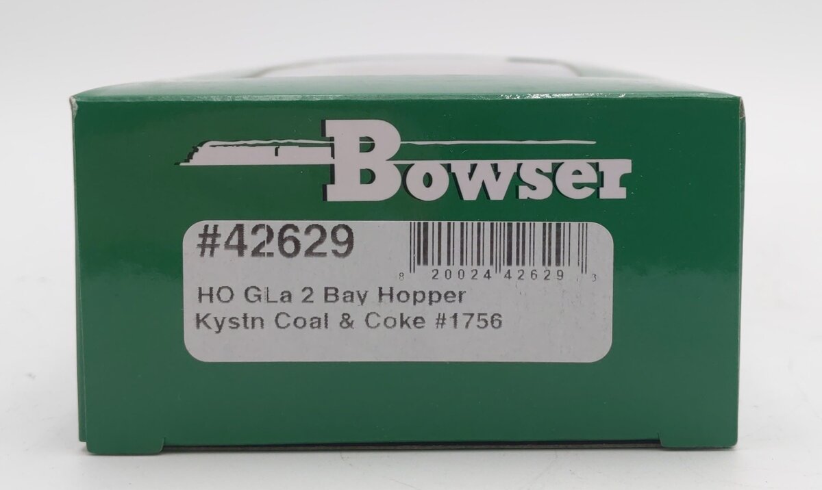 Bowser 42629 HO Scale Keystone Coal & Coke Co. 2-Bay Hopper #1756