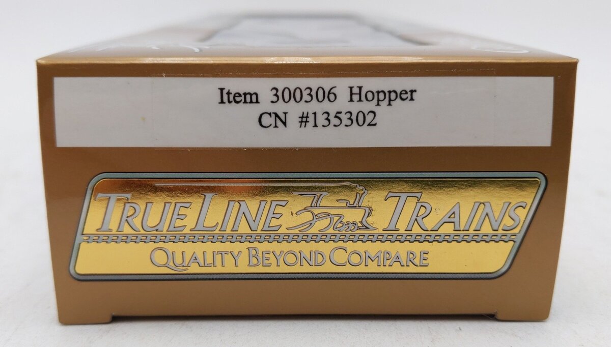 True Line Trains 300306 HO Scale Canadian National 4-Bay Hopper #135302 LN/Box