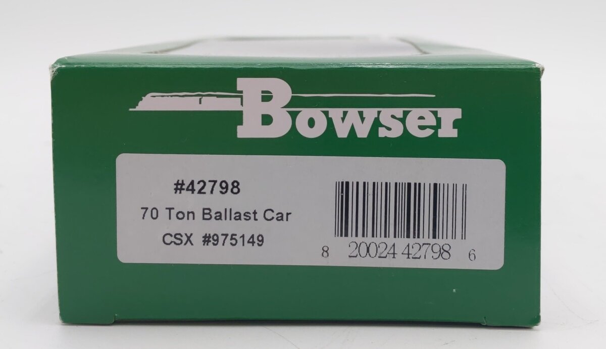 Bowser 42798 HO CSX 70 Ton Ballast Car #975149