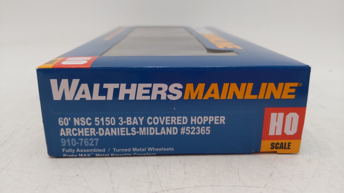 Walthers 910-7627 HO ADM Transportation NSC 5150 Covered Hopper #52365