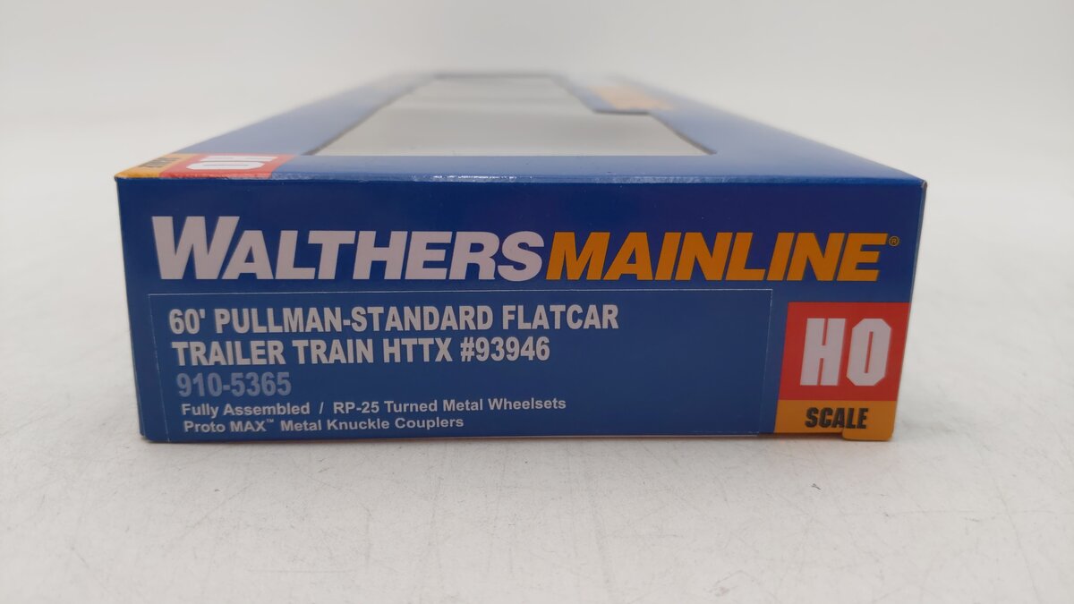 Walthers 910-5365 HO TTX HTTX RTR 60' Pullman-Standard Flatcar #93946