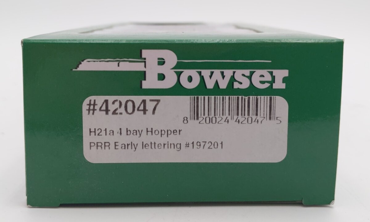 Bowser 42047 HO Pennsylvania H21a Early Lettering Hopper Car #197201
