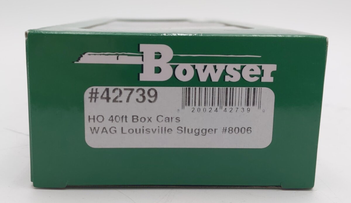 Bowser 42739 HO Scale Wellsville, Addison & Galeton 40' Boxcar #8006