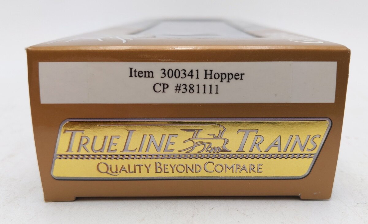 True Line Trains 300341 HO Scale Canadian Pacific 4-Bay Hopper Car #381111
