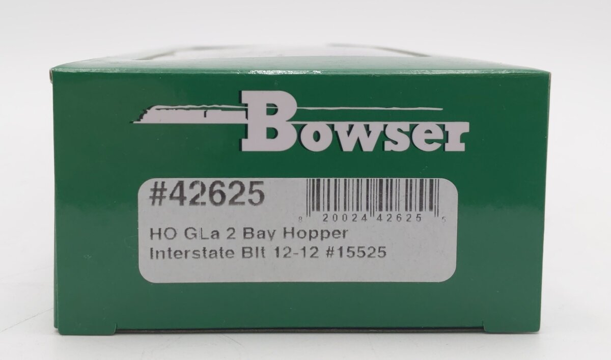 Bowser 42625 HO Scale Interstate GLa 2 Bay Hopper #15525