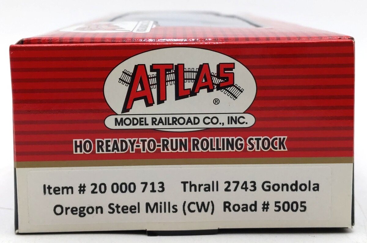 Atlas 20000713 HO Scale Oregon Steel Mills Thrall 2743 Gondola #5005