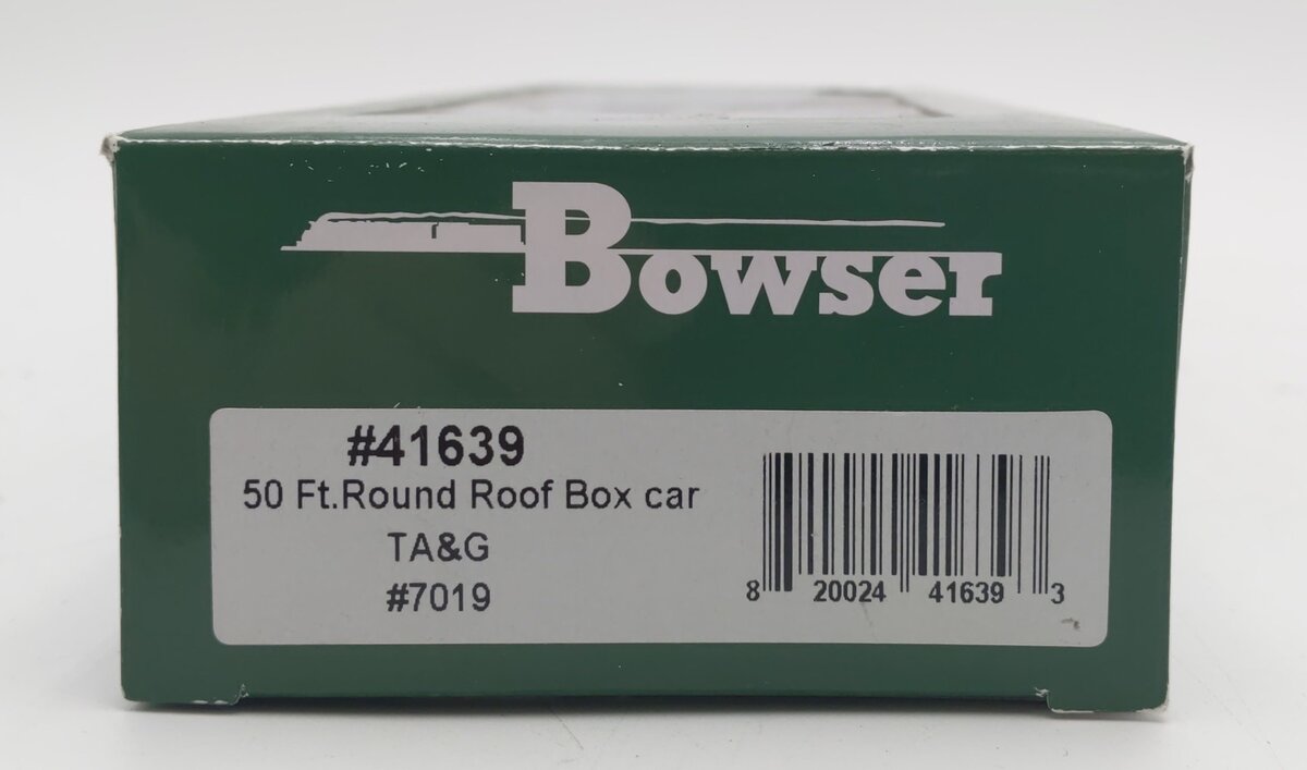 Bowser 41639 HO TAG Route X32 4 Door Box Car Ready-To-Run #7019