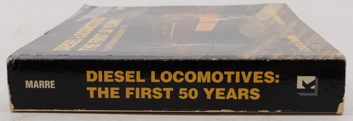Diesel Locomotives Paperback Book By Louis A. Marre VG