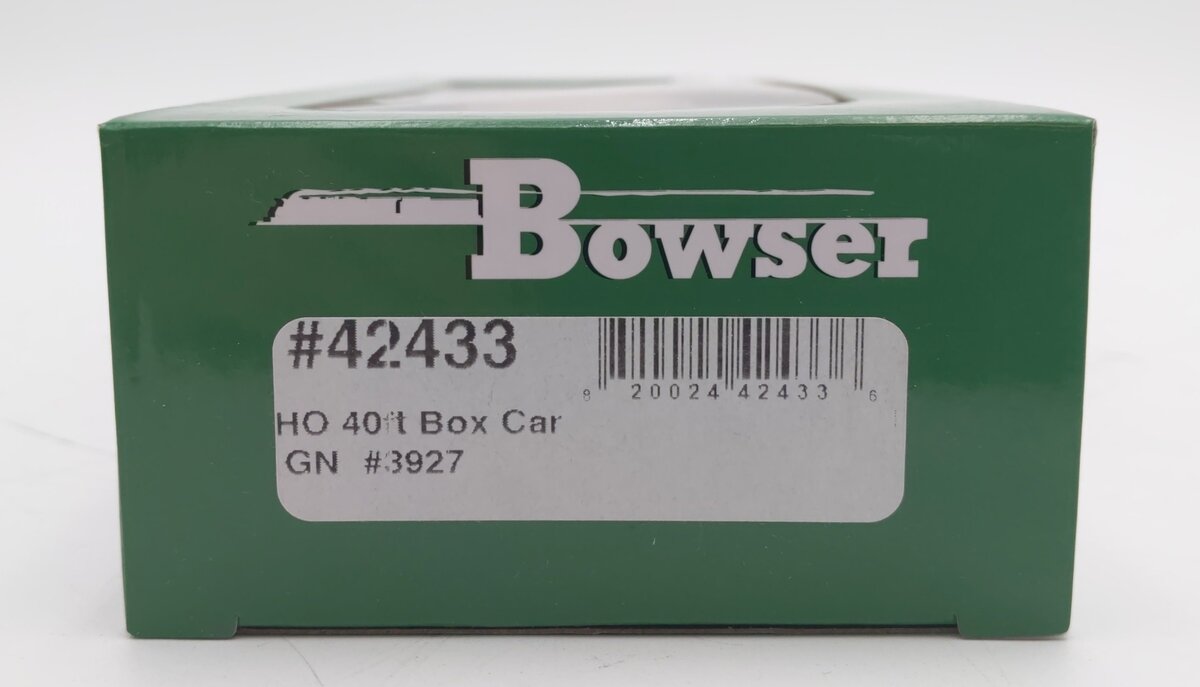 Bowser 42433 HO Scale Great Northern 40' Boxcar #3927