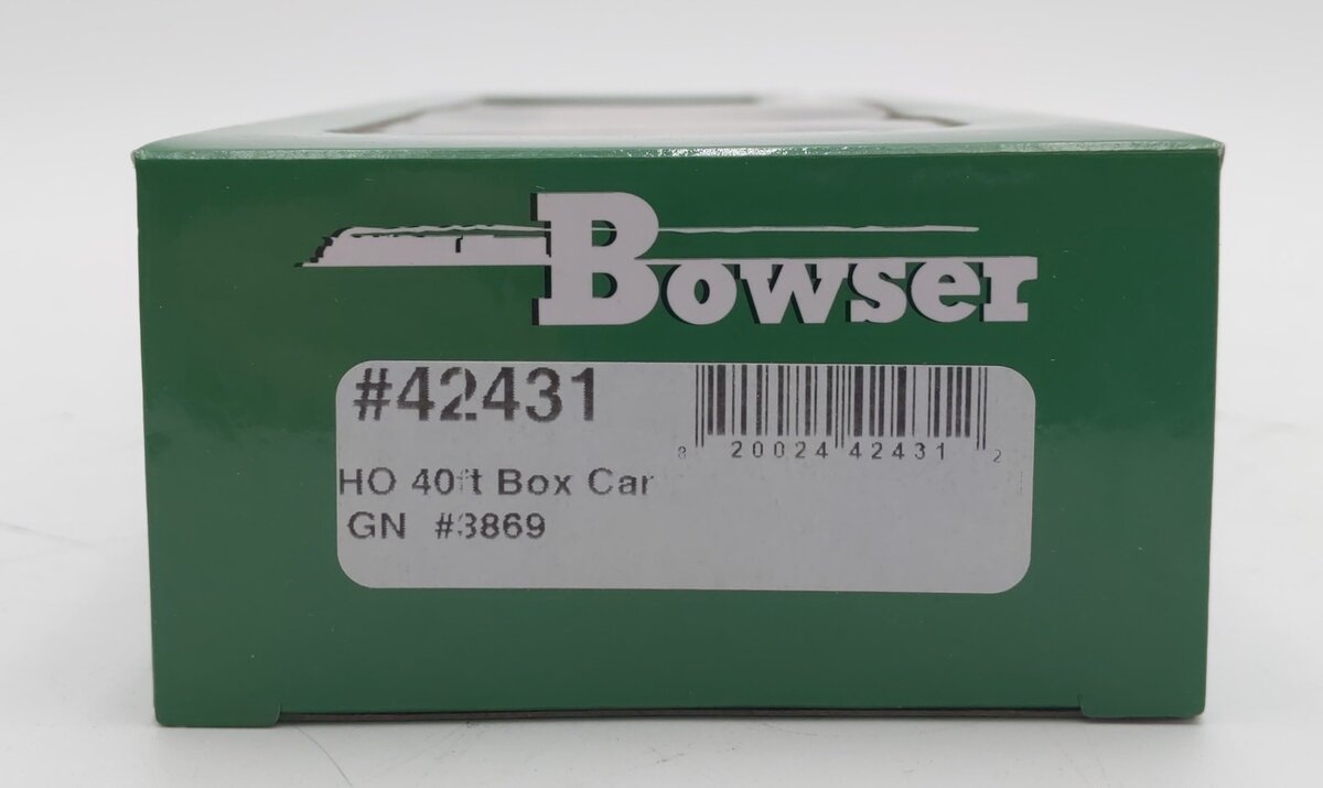 Bowser 42431 HO Scale Great Northern 40' Boxcar #3869