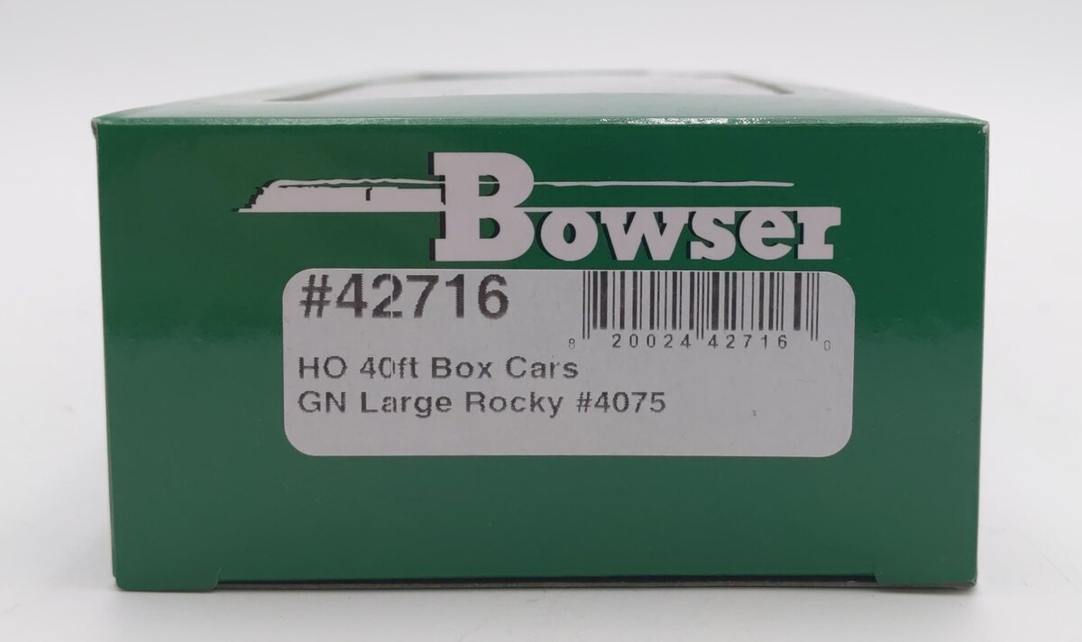 Bowser 42716 HO Scale Great Northern 40' Boxcar #4075