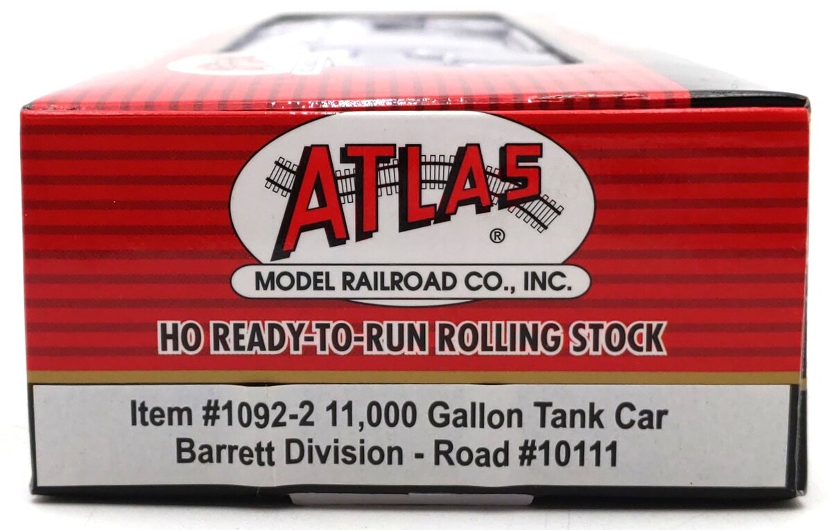 Atlas 1092-2 HO Scale BMX/Barrett Division 11k Gallon Tank Car #10111 MT/Box