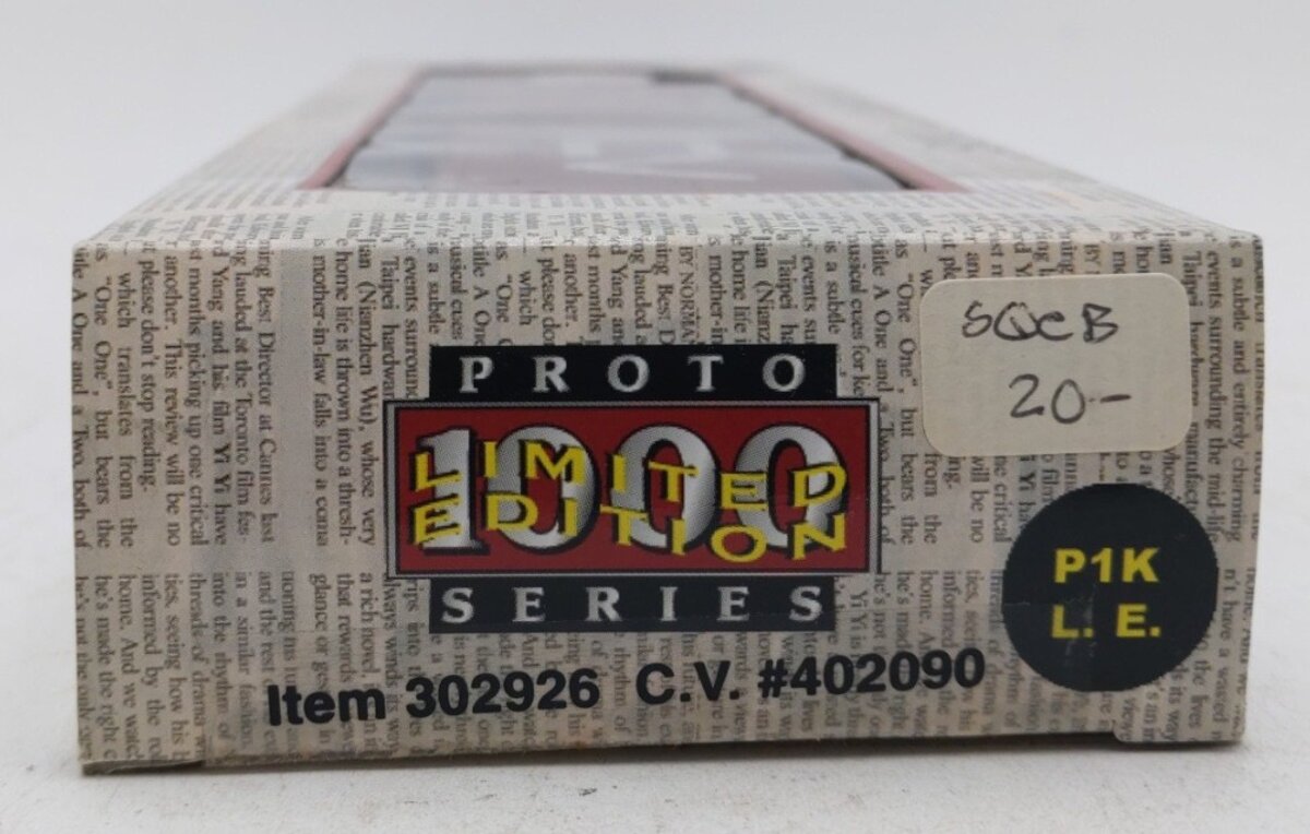 Proto 1000 302926 HO Scale Central Vermont 50' Newsprint Boxcars #402090 LN/Box