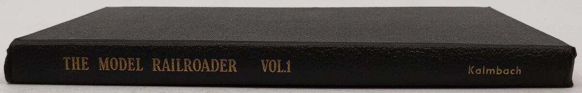 The Model Railroader Volume One Hardcover Book By Model Railroader Staff VG