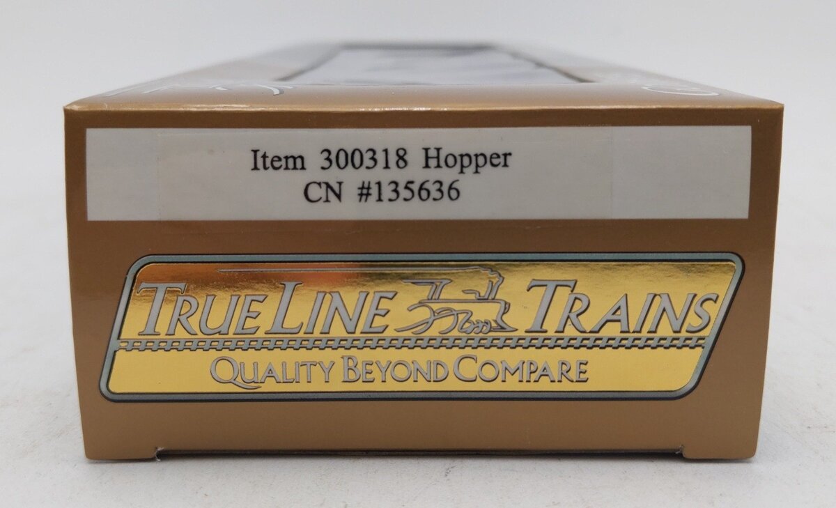 True Line Trains 300318 HO Scale Canadian National Hopper #135636 NIB