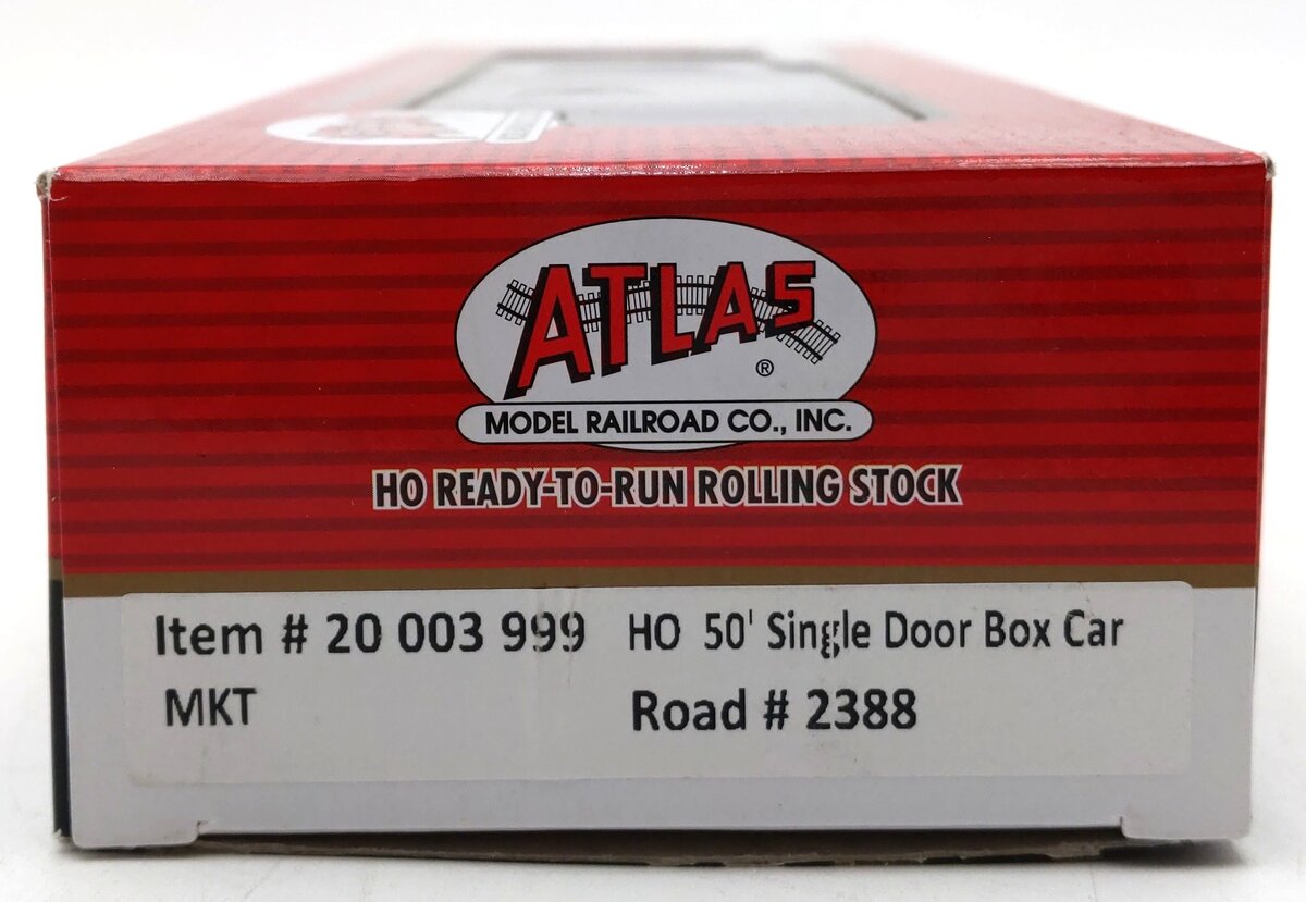 Atlas 20003999 HO Scale M-K-T 50' Single Door Box Car #2388