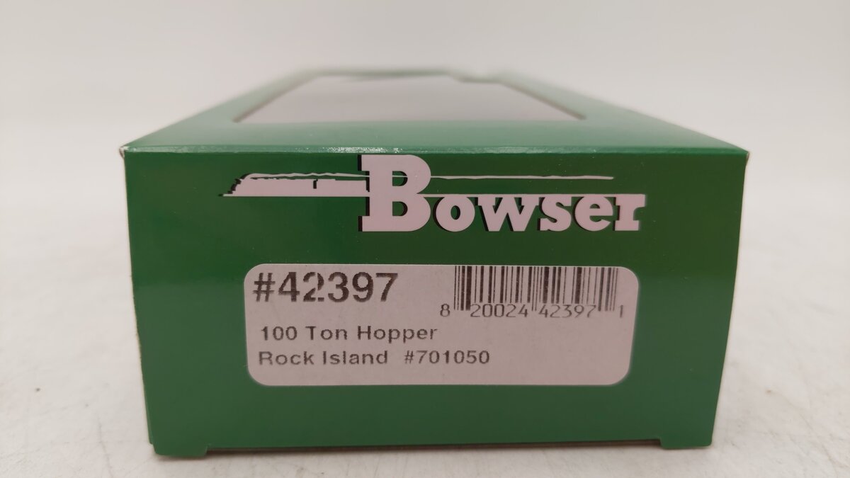 Bowser 42397 HO Rock Island 100-Ton 3-Bay Open Hopper #701050